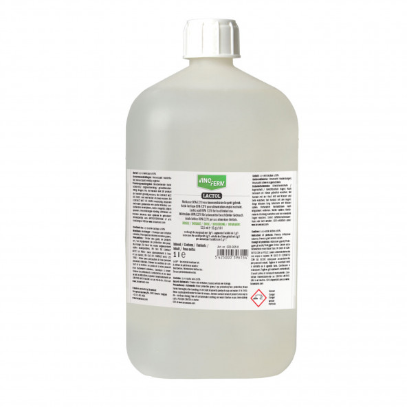 lactic acid 80% VINOFERM lactol 1 l