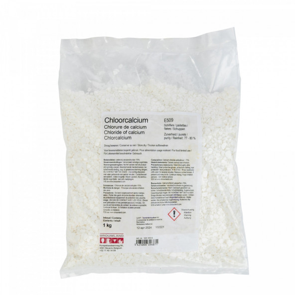 calcium chloride flakes 1 kg