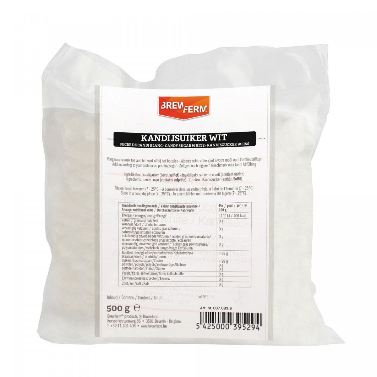 candi sugar white crushed 500 g 0
