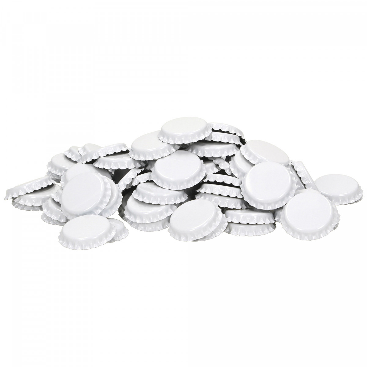 Crown corks 26 mm white 1,000 pcs 0