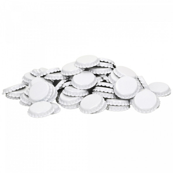 Crown corks 26 mm white 1,000 pcs