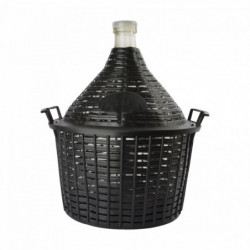 Demijohn 15 l normal opening + plastic cap
