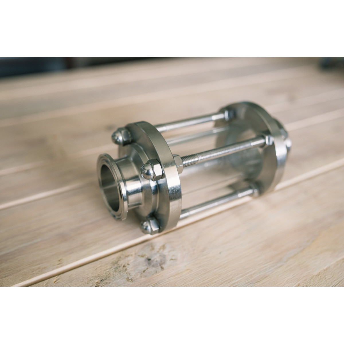 Ss Brewtech™ inline sight glass 1.5 TC 1