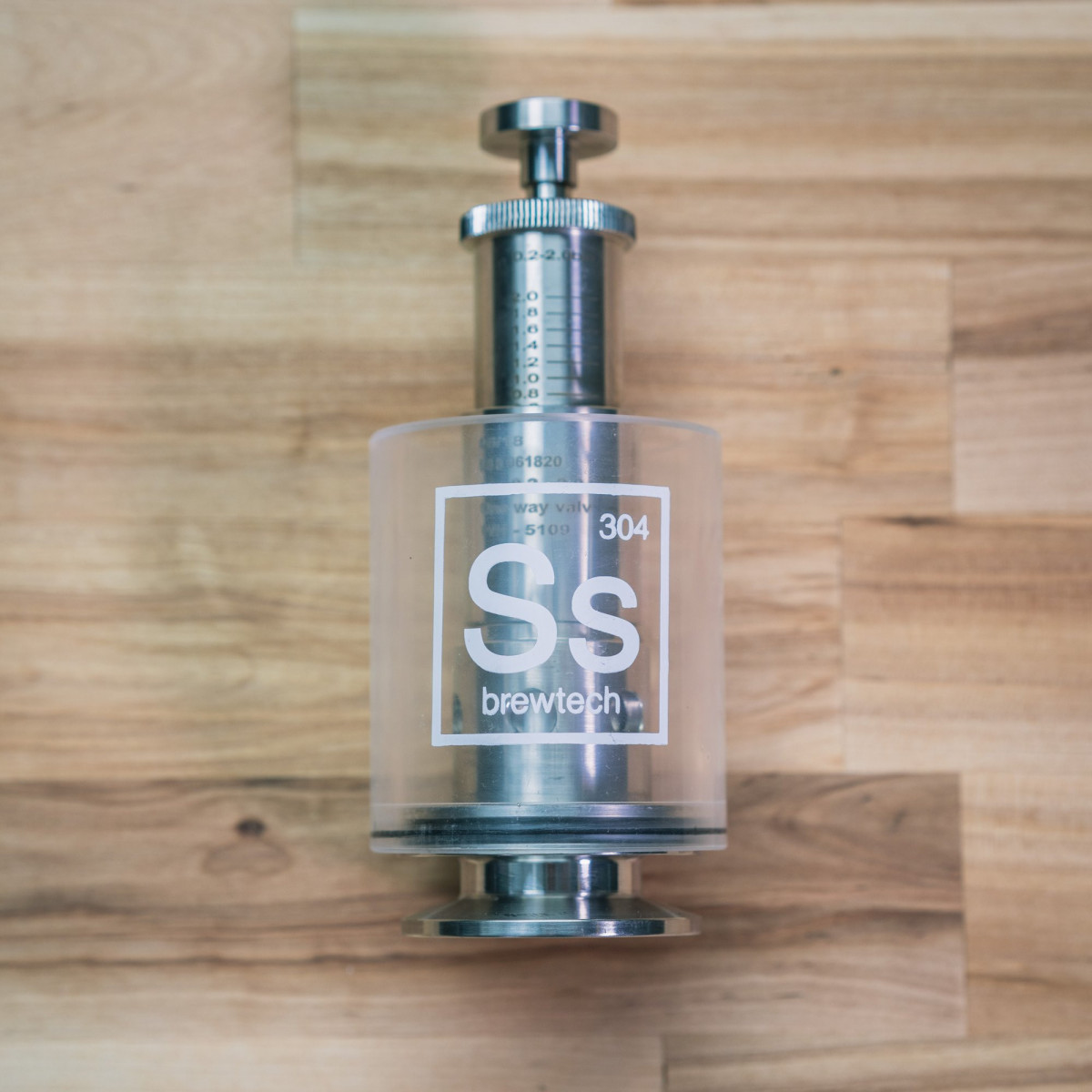 Ss Brewtech™ Sspunding valve adjustable pressure relief valve - 1.5" TC (with scale) 0