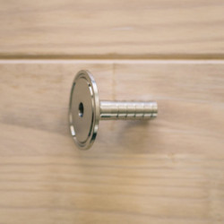 Ss Brewtech™ hose barb 1.5" TC flange 1/2â€