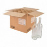 Wine bottle Bordeaux 75 cl, white, box 12 pcs 0