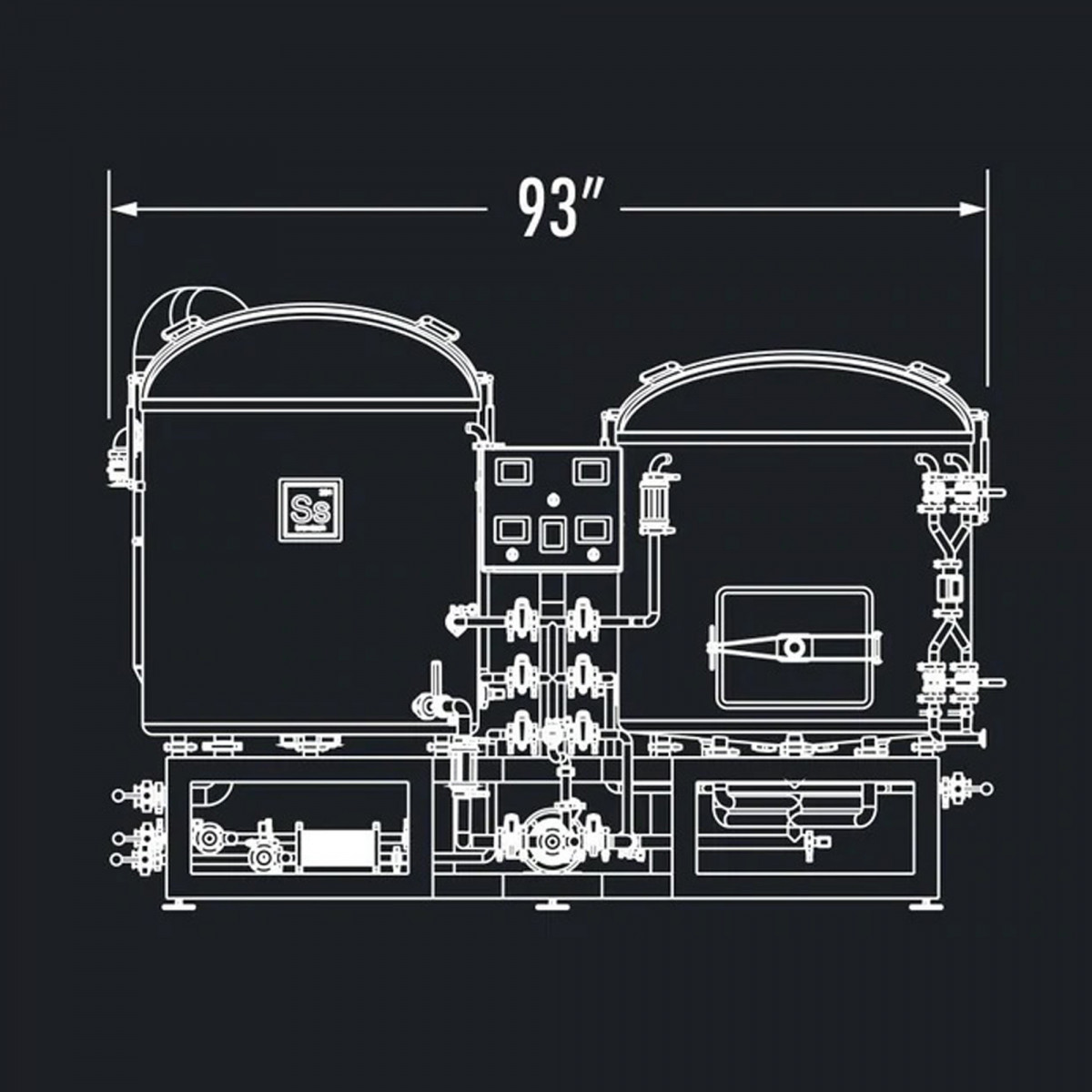 Ss Brewtech™ Brewhouse 3.5 bbl 15