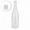 Wine bottle champagne 75 cl, 775 g, white, 29 mm - pallet 1056 pcs 0