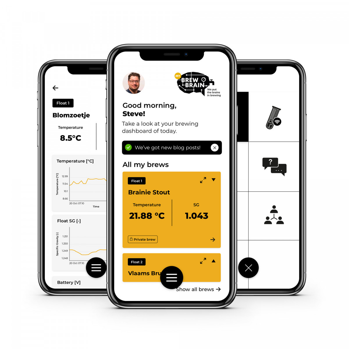 Brew Monk Combo Deal: Brew Monk B40 Wi-Fi & fermenter 30 l & Brewbrain Float  21