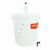 Brewferm brewing/fermentation bucket 30 l with volume graduation  0