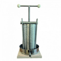 Vinoferm stainless steel fruit press 5L