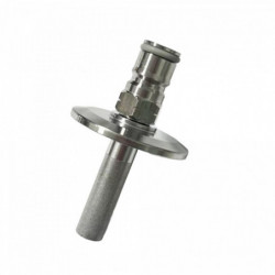 Brew Monk™ 1.5″ TC ball‑lock fitting with carbonation stone